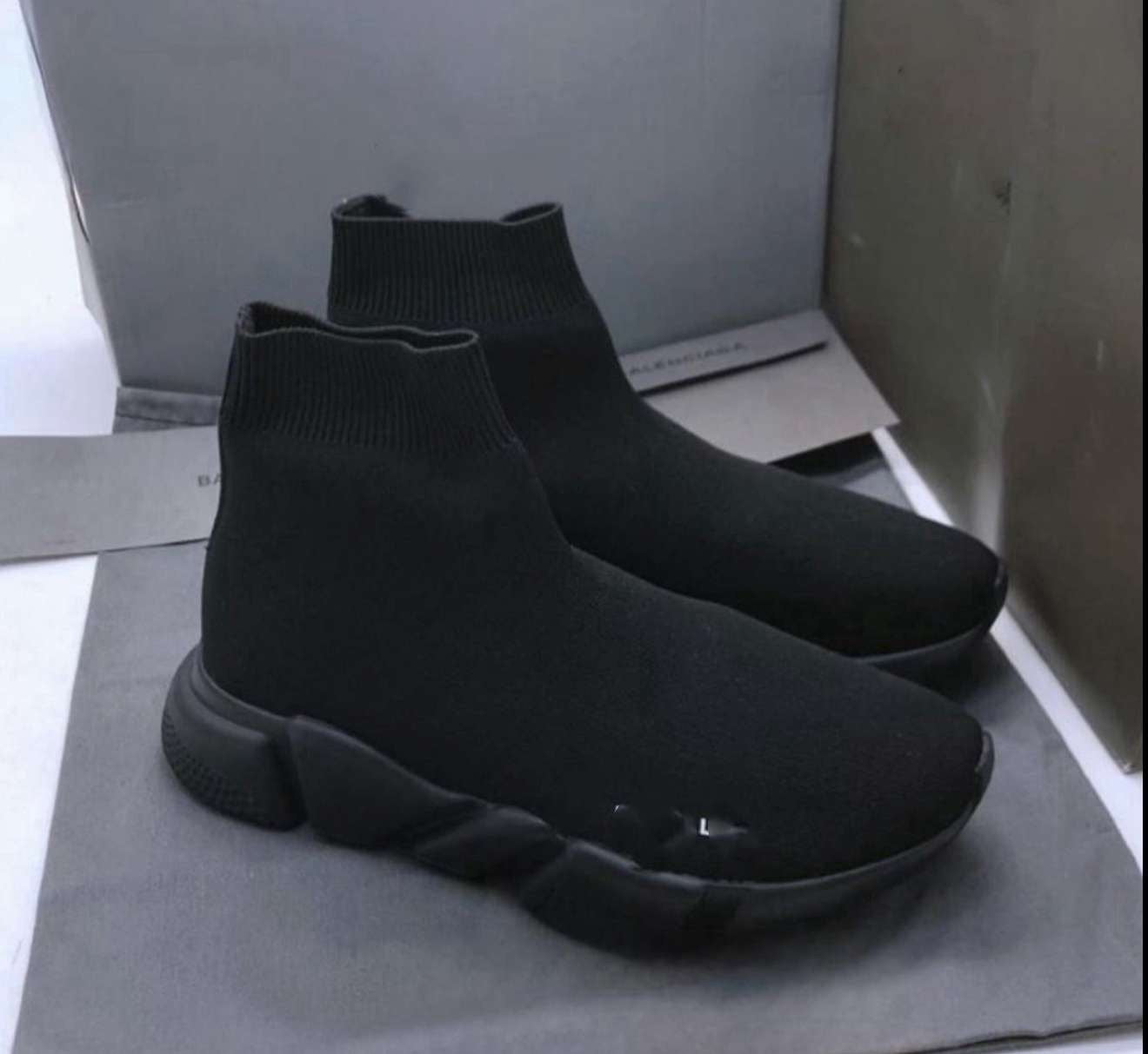 Black trainers