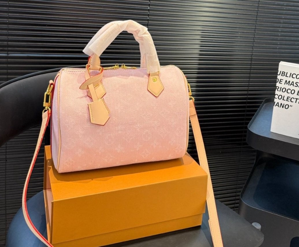 Pink handbag
