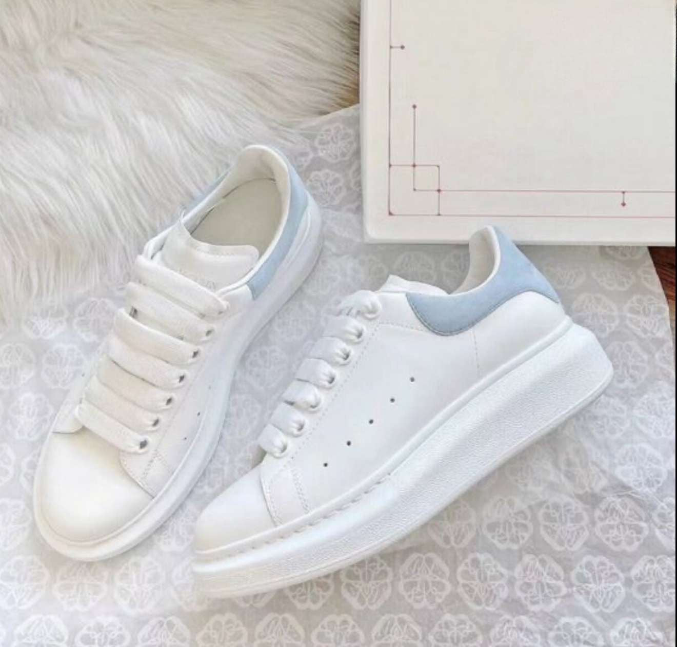 Dreamy blue trainers
