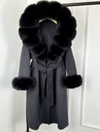 Trench premium fur