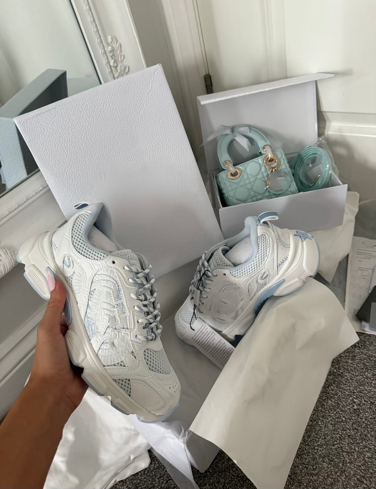 Dreamy blue luxe set