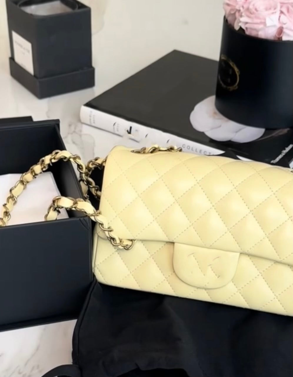 Yellow mini bag