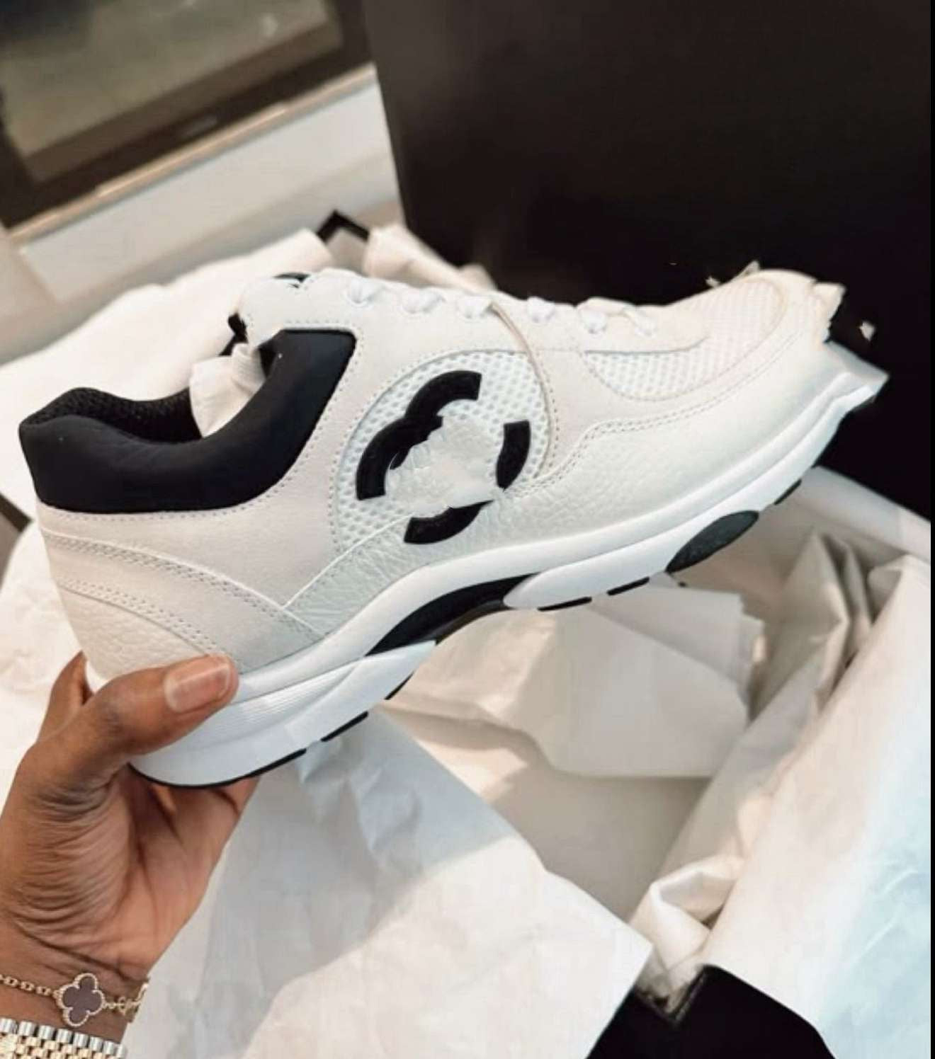 Black White trainers