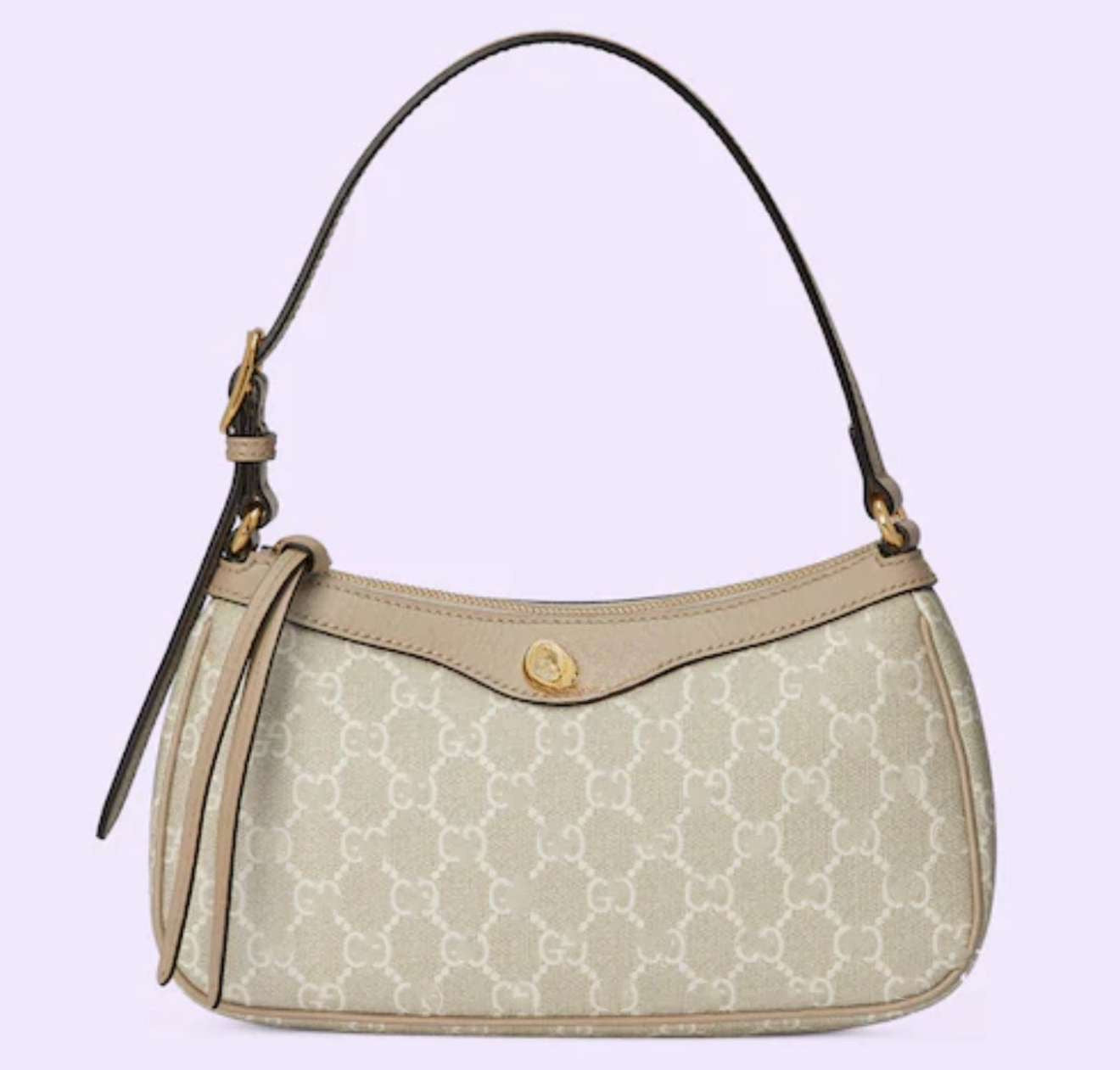 Beige handbag