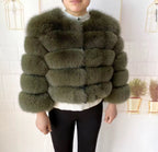 Khaki premium fur