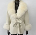Short trench fur