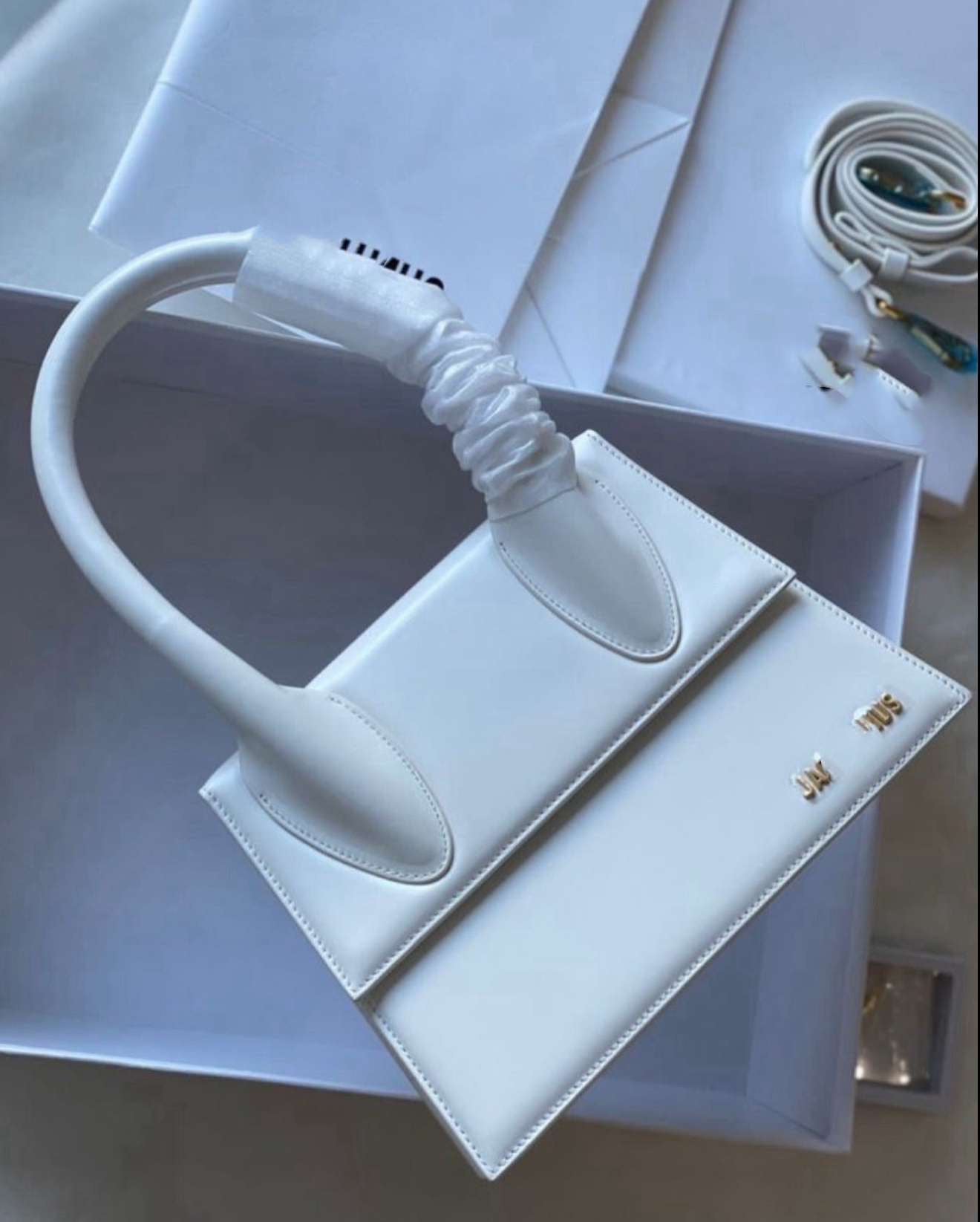 White mini bag