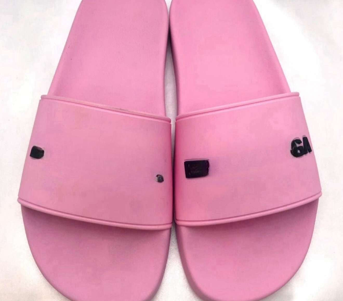 Pink sliders