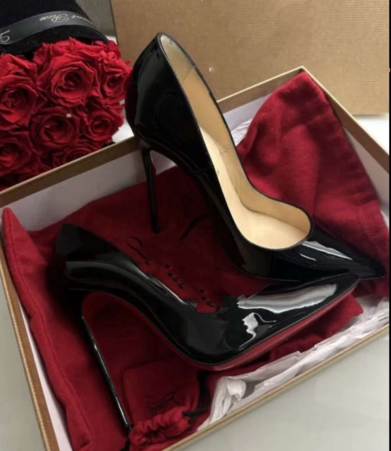 Black heels