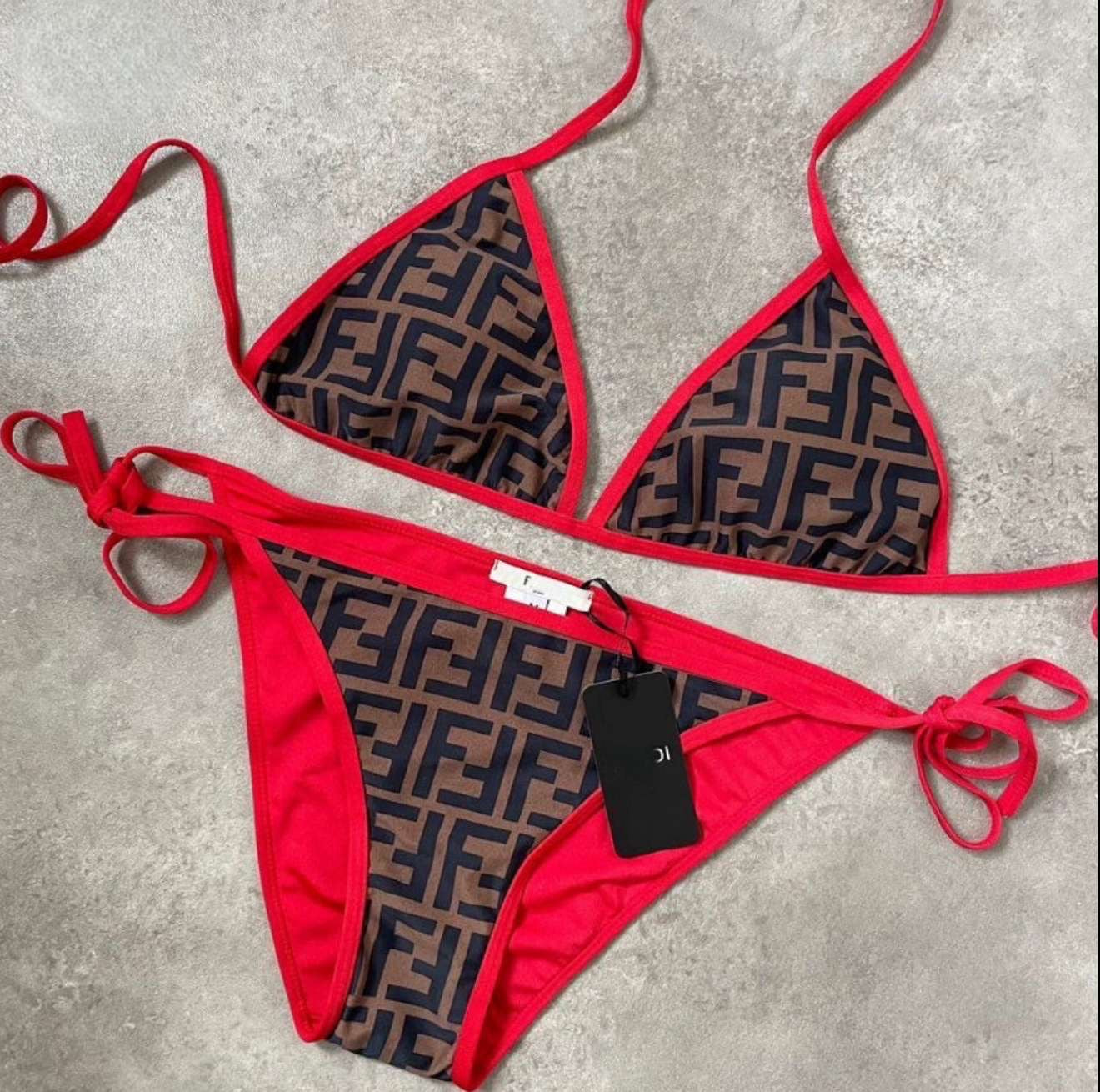 Red bikini