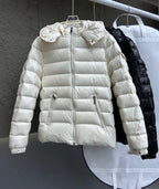 White/ black coat