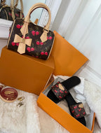 Brown cherry set