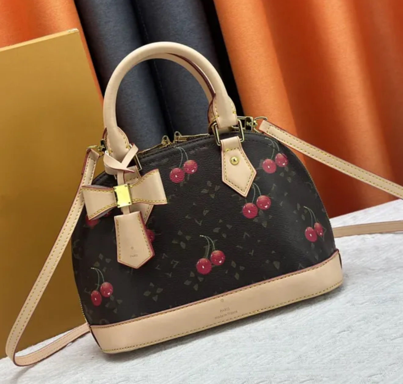 Cherry handbag