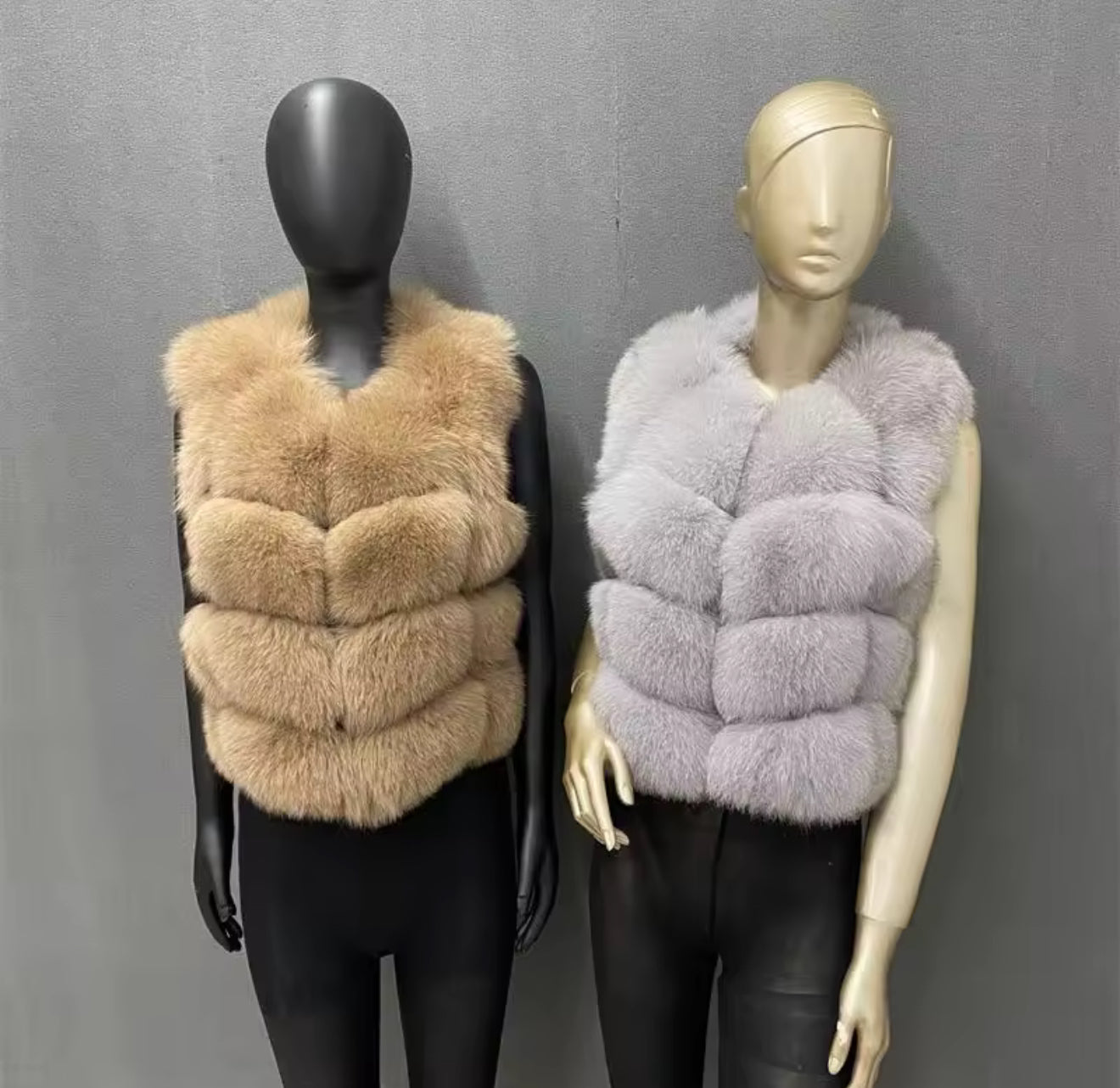 Fur gilets