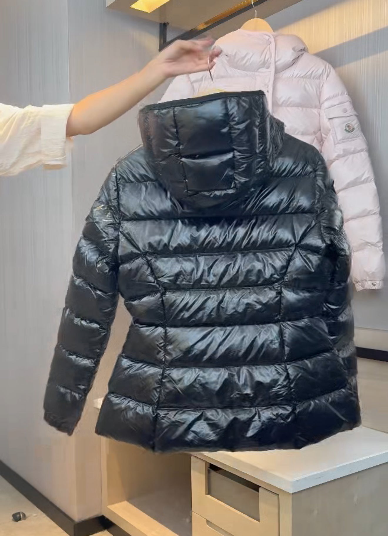 Black coat