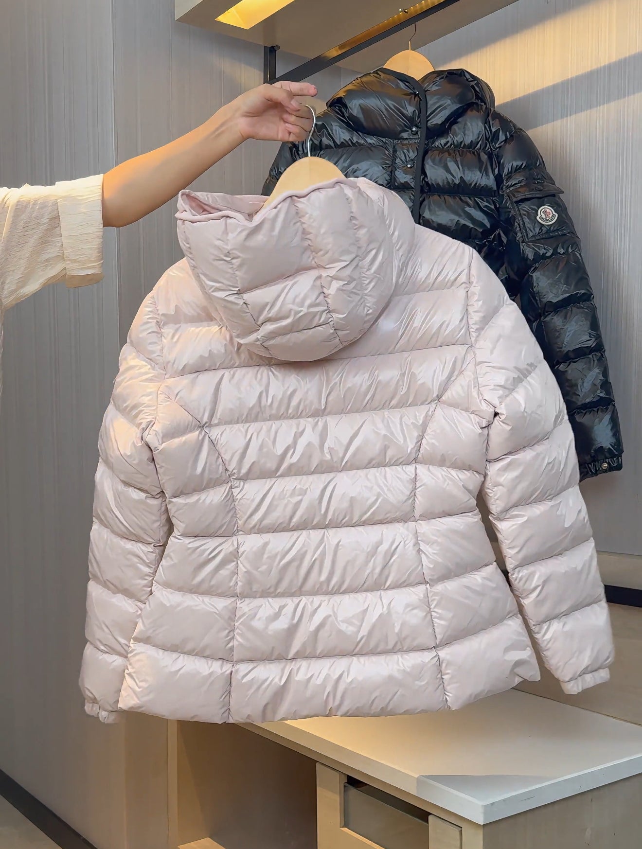 Pink coat