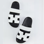 White and black slides