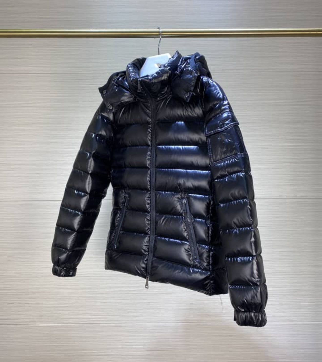 Shiny Black coat