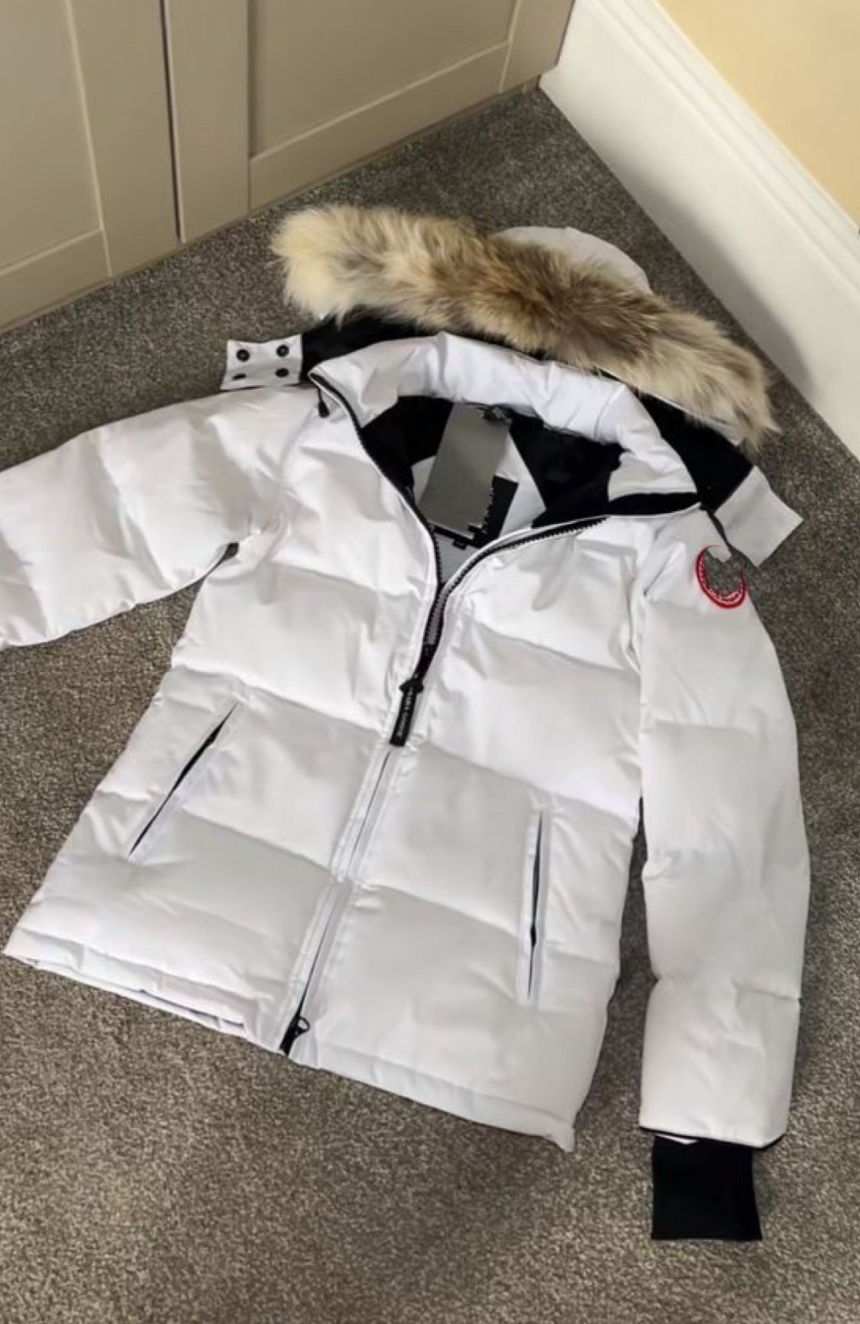 Baddie coats adjustable waist