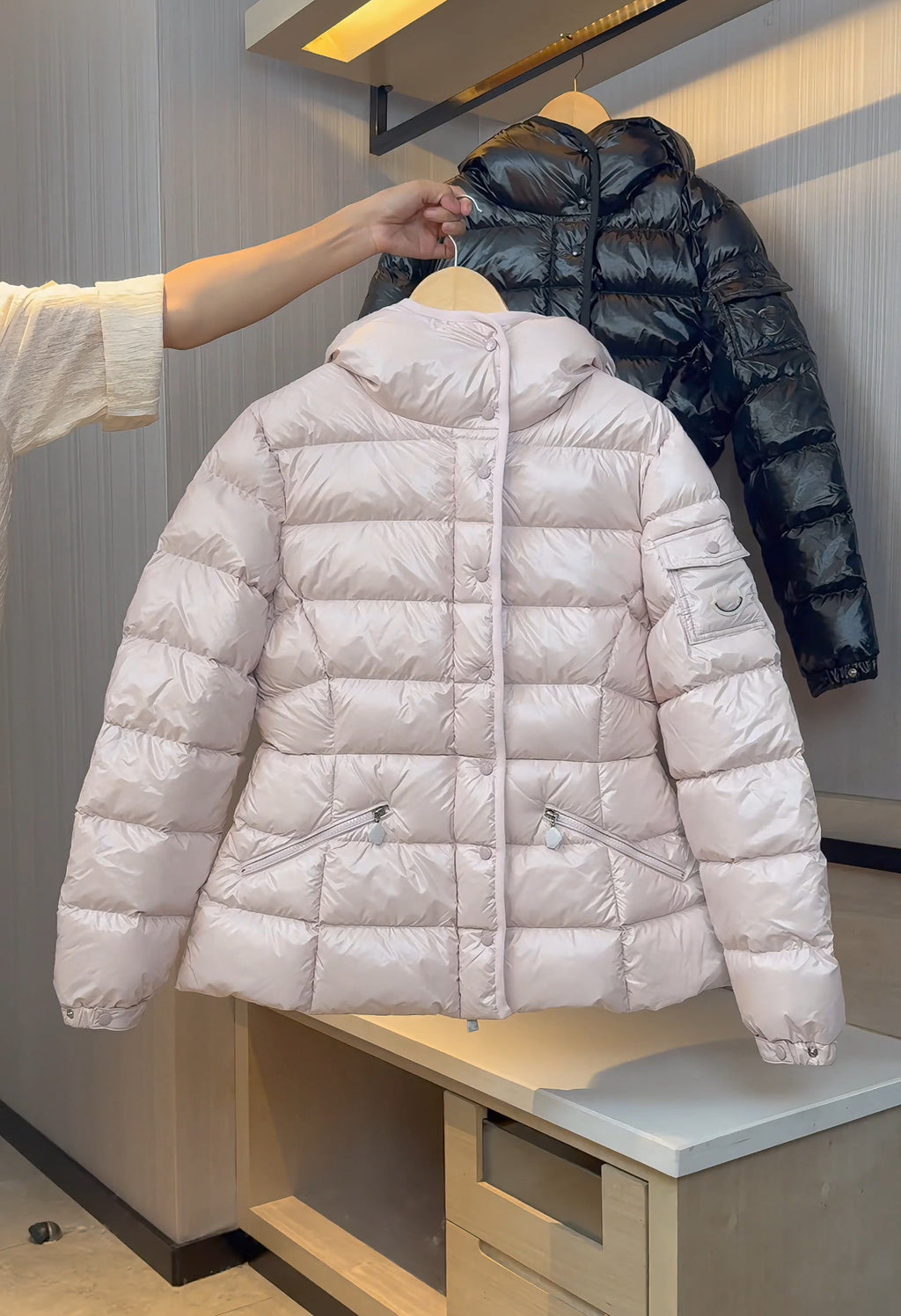 Pink coat