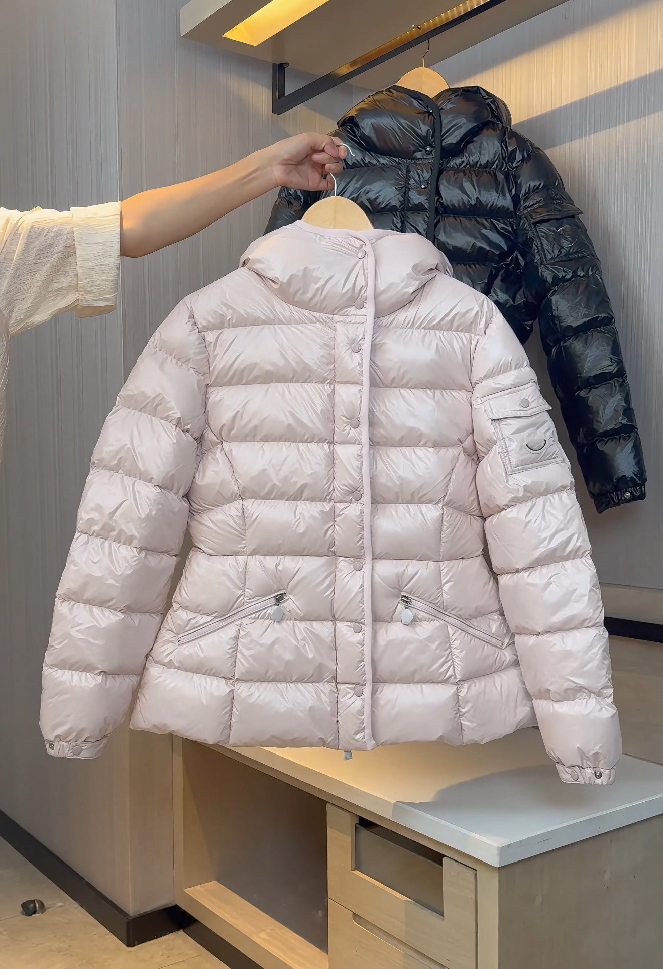 Pink coat