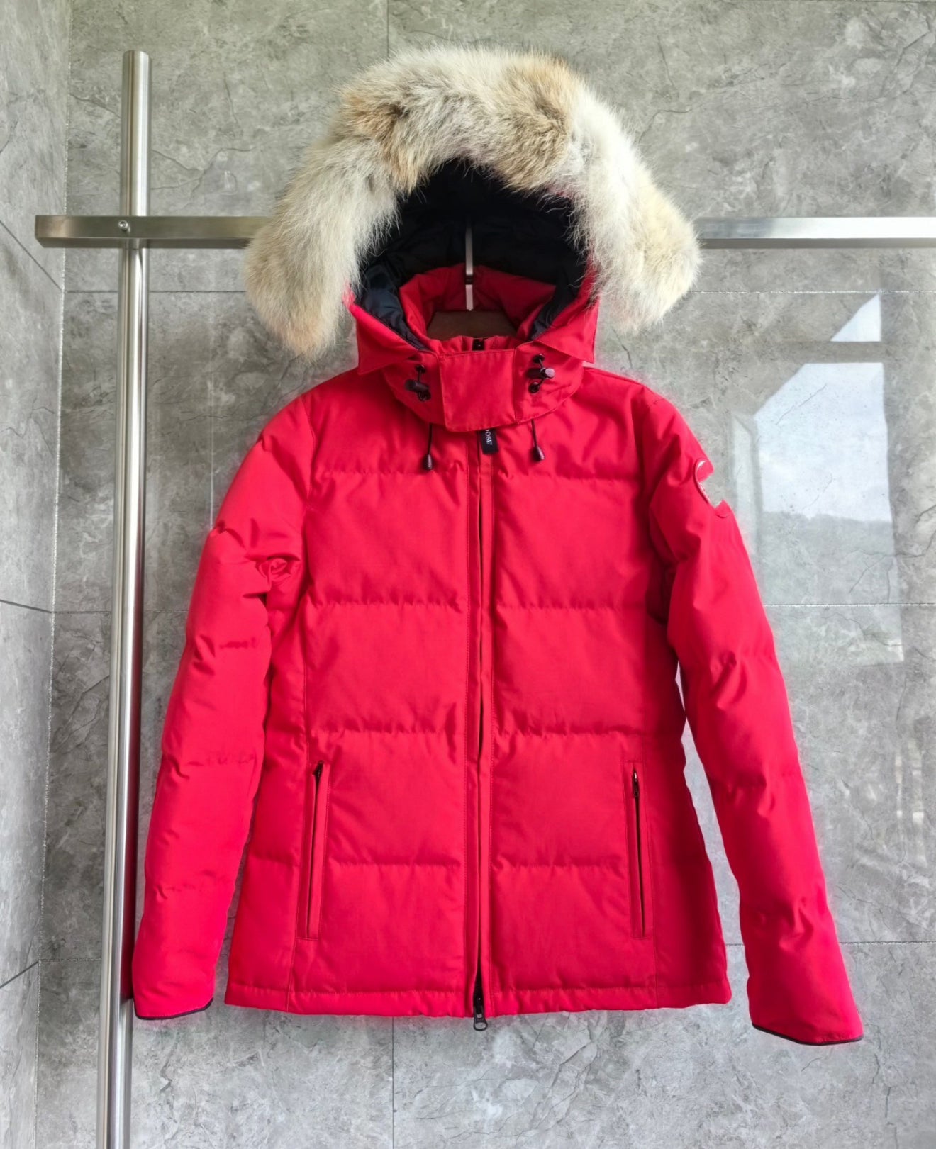 Baddie coats adjustable waist