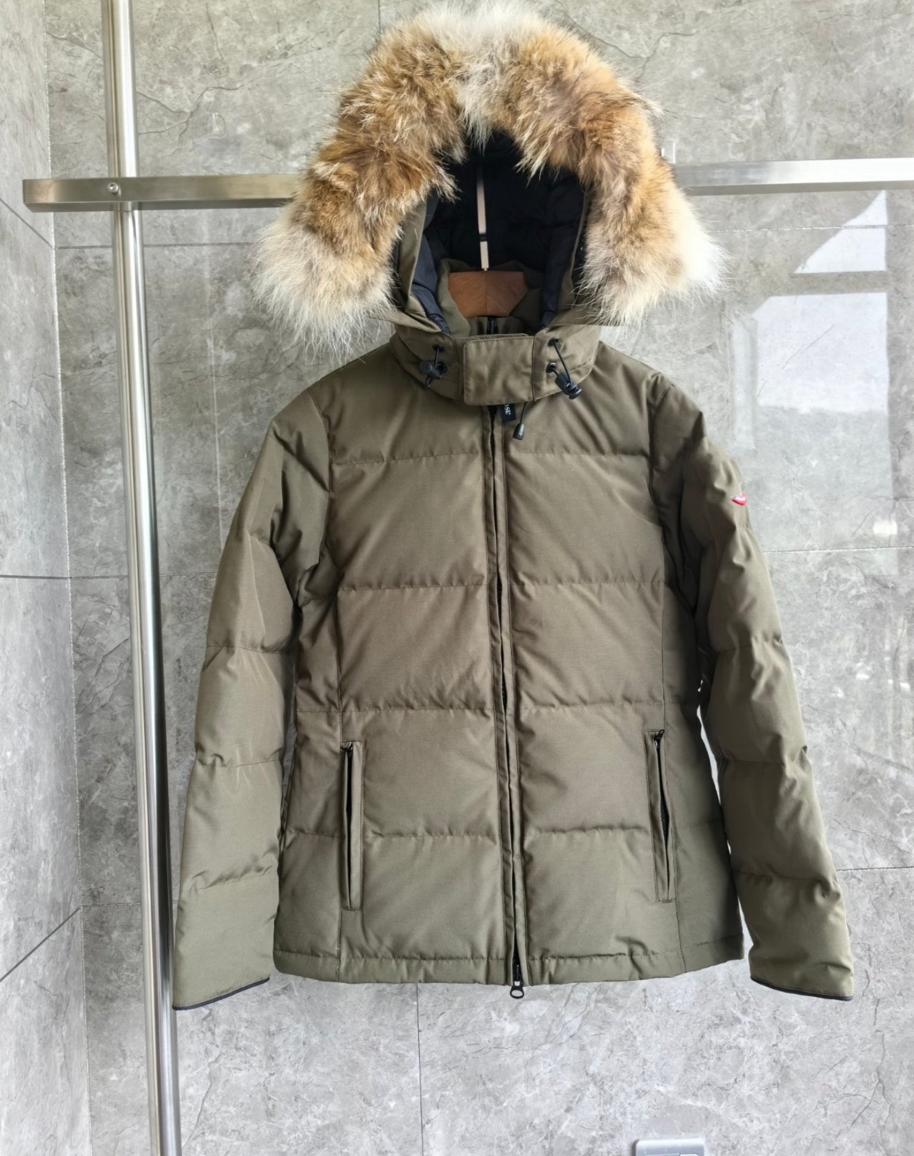 Baddie coats adjustable waist