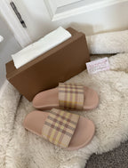 Pink grid sliders