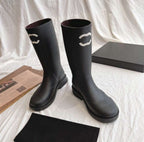 Black boots