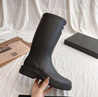 Black boots