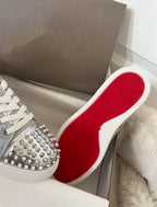 Silver trainers