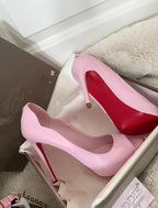 Pink heel set